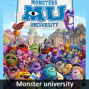 Learn English with Monsters University 2013